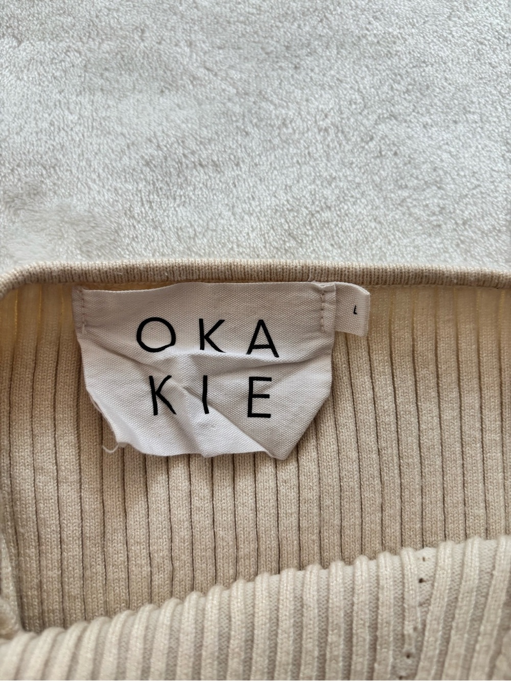 Okakie 100% linen knit top - Picture 4 of 5